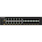 Netgear M4350-12X12F Administreret L3 10G Ethernet (100/1000/10000) 1U Sort, Switch Administreret, L3, 10G Ethernet (100/1000/10000), Fuld duplex, Stativ-montering, 1U