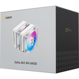 Ocypus Delta A62 ARGB, CPU køler Hvid
