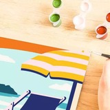 Ravensburger CreArt Gallery Wall Set - At the Beach, Maling 