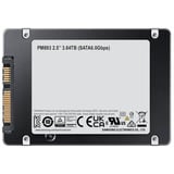 SAMSUNG PM893 Datacenter SSD 3,84 TB, Solid state-drev Sort