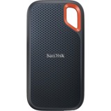 SanDisk Extreme Portable 1000 GB Sort, Solid state-drev Sort/Orange, 1000 GB, USB Type-C, 3.2 Gen 2 (3.1 Gen 2), 1050 MB/s, Beskyttelse af adgangskode, Sort