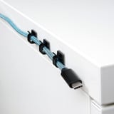 Sharkoon OfficePal Kabel Organizer, Kabelstyring Sort