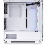 Thermaltake Divider 300 TG Snow Midi Tower Hvid, Towerkabinet Hvid, Midi Tower, PC, Hvid, ATX, micro ATX, Mini-ITX, SPCC, Flere