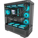 Thermaltake SWAFAN 140 EX INFINITY, Sag fan Sort