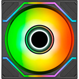 Thermaltake SWAFAN 140 EX INFINITY, Sag fan Sort