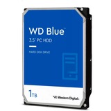 WD Blue 3.5" 1000 GB Serial ATA III, Harddisk 3.5", 1000 GB, 7200 rpm, Bulk