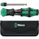 Wera 05051514001, Bit sæt Sort/Grøn