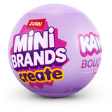 ZURU Mini Brands - Create Kawaii Bouquet, Klippe og klistre Flerfarvet