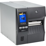 Zebra ZT411 600 x 600 dpi Kabel & trådløs Direkte termisk/termisk overførsel POS printer, Etiketprinter Sort/grå, Direkte termisk/termisk overførsel, POS printer, 600 x 600 dpi, 2,4 tomme/sek., 0.058 - 0.25 µm, 10,4 cm