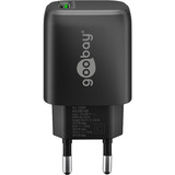 goobay USB-A QC hurtigoplader (18 W) Sort
