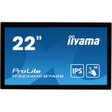 iiyama ProLite TF2234MC-B7AGB computerskærm 54,6 cm (21.5") 1920 x 1080 pixel Fuld HD LED Berøringsskærm Multibruger Sort, Offentlig visning Sort, 54,6 cm (21.5"), 1920 x 1080 pixel, Fuld HD, LED, 8 ms, Sort