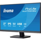iiyama ProLite XU2793HSU-B7 computerskærm 68,6 cm (27") 1920 x 1080 pixel Fuld HD LED Sort, LED-skærm Sort (mat), 68,6 cm (27"), 1920 x 1080 pixel, Fuld HD, LED, 1 ms, Sort
