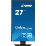 iiyama ProLite XUB2797QSN-B2 computerskærm 68,6 cm (27") 2560 x 1440 pixel Quad HD LED Sort, LED-skærm Sort (mat), 68,6 cm (27"), 2560 x 1440 pixel, Quad HD, LED, 1 ms, Sort