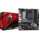 ASRock B550M Phantom Gaming 4 AMD B550 Stik AM4 micro ATX, Bundkort AMD, Stik AM4, AMD Ryzen™ 3, AMD Ryzen™ 5, AMD Ryzen™ 7, 3rd Generation AMD Ryzen™ 9, DDR4-SDRAM, 128 GB, DIMM