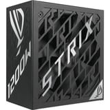 ASUS ROG -STRIX-1200P-GAMING enhed til strømforsyning 1200 W 20+4 pin ATX ATX Sort, PC strømforsyning 1200 W, 100 - 240 V, Aktiv, 130 W, 1200 W, 130 W