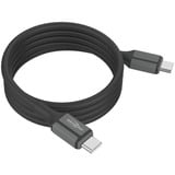 Ansmann Silikonekabel USB-C til USB-C Sort
