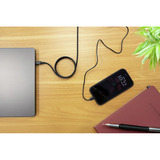 Ansmann Silikonekabel USB-C til USB-C Sort