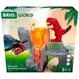 BRIO Verdens Dinosaur Vulkan med Udbrudsfunktion, Tog 