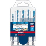 Bosch 2 608 900 585 borehoved Boresæt 5 stk, Drill bit sæt Boremaskine, Boresæt, Beton, Plast, Blød sten, Blødt træ, Stål, Sekskantet skaft, 15 mm, 73 mm