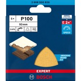 Bosch 2 608 900 826 slibeskive Træ Slibeblad, Slibning ark Slibeblad, Træ, Bosch, Brun, 93 mm, 93 mm