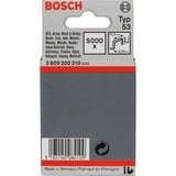 Bosch 2 609 200 210 hæfteklamme 5000 hæfteklammer, Klip 5000 hæfteklammer, 11,4 x 0,74 x 8 mm