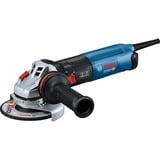 Bosch GWS 17-125 S INOX vinkelsliber 12,5 cm 7800 rpm 1700 W 2,2 kg Blå/Sort, 7800 rpm, 12,5 cm, Vekselstrøm, 2,2 kg, Børsteløs motor