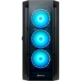 Chieftec APEX GA-01B-TG-OP ATX Midi Tower Sort, Towerkabinet Sort, Midi Tower, PC, Sort, ATX, EATX, ITX, micro ATX, Mini-ITX, SPCC, Spil