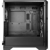 Chieftec APEX GA-01B-TG-OP ATX Midi Tower Sort, Towerkabinet Sort, Midi Tower, PC, Sort, ATX, EATX, ITX, micro ATX, Mini-ITX, SPCC, Spil
