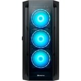 Chieftec GA-01B-TG-OP, Towerkabinet Sort