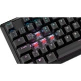 Corsair Gaming-tastatur Sort, DE-layout, Corsair Red