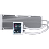 Corsair NAUTILUS II 360 RS LCD Flydende CPU-køler, Vandkøling Hvid