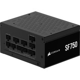 Corsair SF750, PC strømforsyning Sort