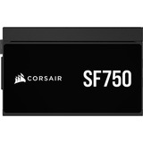 Corsair SF750, PC strømforsyning Sort