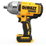 DEWALT Batteri slagnøgle DCF900NT, 18 volt, 1/2", Schlagskruemaskine Gul/Sort