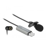 DeLOCK 66638, Mikrofon Sort