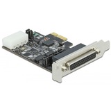 DeLOCK 89909 interface-kort/adapter Intern Seriel, Interface card PCIe, Seriel, Lavprofil, RS-232, Sort, 230,4 Kbit/s