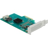 DeLOCK PCI Express-kort med 4 x SATA 6 Gb/s RAID og HyperDuo, Interface card 