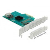 DeLOCK PCI Express-kort med 4 x SATA 6 Gb/s RAID og HyperDuo, Interface card 