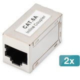 Digitus CAT 6A modulær kobling, afskærmet, 2 stk., Keystone modul 