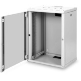 Digitus SoHo Line 16U 19" Wall Mounting Cabinet Vægmonteret stativ Grå, IT kabinet Lys grå, Vægmonteret stativ, 16U, 100 kg, 30 kg, Grå