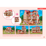 EPOCH Sylvanian Families - Byhus med loftsværelse, Bygge legetøj 