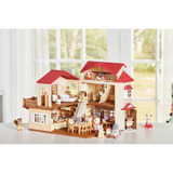 EPOCH Sylvanian Families - Byhus med loftsværelse, Bygge legetøj 
