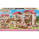 EPOCH Sylvanian Families - Byhus med loftsværelse, Bygge legetøj 