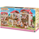 EPOCH Sylvanian Families - Byhus med loftsværelse, Bygge legetøj 