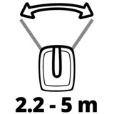 Einhell GE-US 18 manuel spreder 3,3 L Rød/Sort, 3,3 L, Sort, Rød, 225 mm, 280 mm, 305 mm, 1,24 kg
