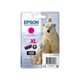 Epson Polar bear C13T26334012 blækpatron 1 stk Original Højt (XL) udbytte Magenta Højt (XL) udbytte, Magenta, Pigmentbaseret blæk, 9,7 ml, 1 stk, 700 Sider