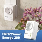 FRITZ! Smart Energy 200, Switched stikkontakt Hvid