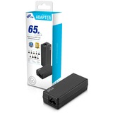 FSP NB PRO strømadapter og vekselret Indendørs 65 W Sort, Strømforsyning Sort, Laptop, Indendørs, 100 - 240 V, 50/60 Hz, 65 W, 18 - 20 V