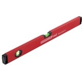 GEDORE Red aluminiumniveau, 60 cm, 2 libeller, Vaterpas Rød