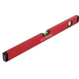 GEDORE Red aluminiumniveau, 60 cm, 2 libeller, Vaterpas Rød